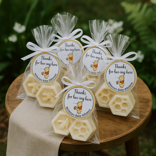 personalized tags for baby shower or gender reveal